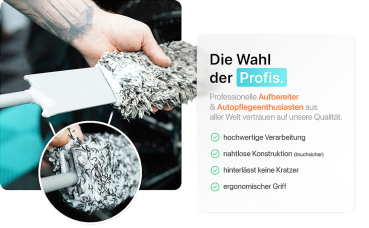 Preview: chemicalworkz Flat Wheel Brush Cover Small Mikrofaser Wechselbezug